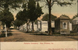 Metairie Cemetery Postcard