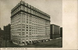 Jefferson Hotel St. Louis, MO Postcard Postcard Postcard