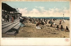 State Bath House Revere Beach, MA Postcard Postcard Postcard