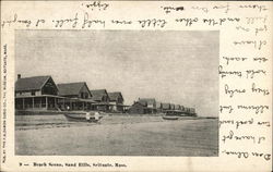 Beach Scene, Sand Hills Scituate, MA Postcard Postcard Postcard