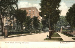 North Street, Showing The Lenox. Postcard