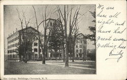 The College Buildings Claverack, NY Postcard Postcard Postcard