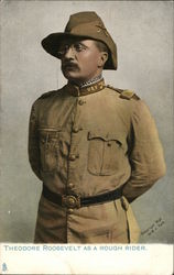 Theodore Roosevelt as a Rough Rider Postcard