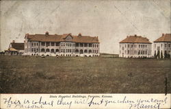 State Hospital Buildings Postcard