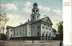 First Baptist Church Postcard