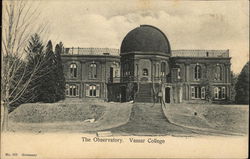 The Observatory, Vassar College Postcard