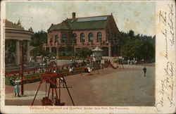 Children's Playground and Quarters, Golden Gate Park San Francisco, CA Postcard Postcard Postcard