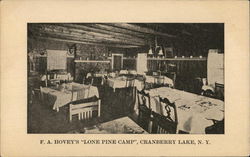 F. A. Hovey's "Lone Pine Camp" Postcard