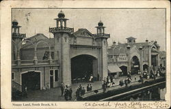 Happy Land, South Beach, Staten Island Postcard