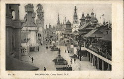 Dreamland, Coney Island New York, NY Postcard Postcard Postcard