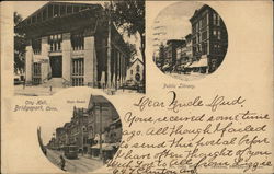 Views of Bridgeport Postcard