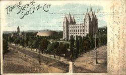 Temple Square Salt Lake City, UT Postcard Postcard Postcard