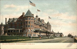 The Mathewson Hotel Narragansett Pier, RI Postcard Postcard Postcard