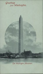 The Washington Monument District Of Columbia Washington DC Postcard Postcard Postcard