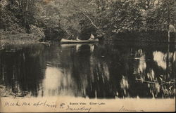 Scenic View, Silver Lake Postcard