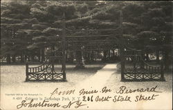 Entrance to Sacandaga Park Northampton, NY Postcard Postcard Postcard