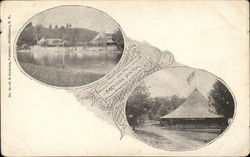 Midway Park, Waterfront & Pavilion Postcard