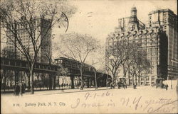 Battery Park New York, NY Postcard Postcard Postcard