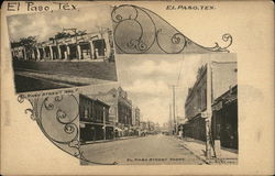 Views of El Paso Texas Postcard Postcard Postcard