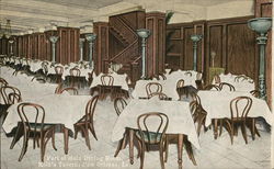 Part of Main Dining Room, Kolb's Tavern Postcard