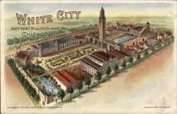 White City, Sixty-Third and South Park Av. Postcard