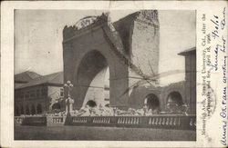 Memorial Arch, Stanford University, Cal., After the Earthquake and Fire April 18, 1906 Palo Alto, CA Postcard Postcard Postcard