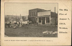 View of Ruins From the East Postcard