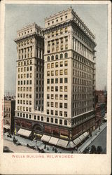 Wells Building Milwaukee, WI Postcard Postcard Postcard