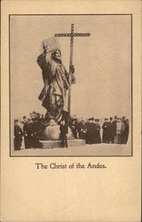 The Christ of the Andes Statue Postcard