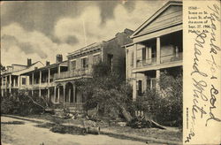 Scene on St. Louis Street After the Storm of Sept. 27, 1906 Postcard