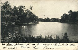 Boating on LakeChautauqua Postcard