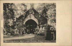 McKinley Vault, West Lawn Canton, OH Postcard Postcard Postcard