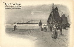 Red Star Line Postcard Postcard Postcard