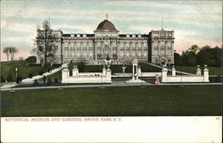 Botonical Museum and Gardens, Bronx Park Postcard