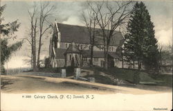 Calvary Church Summit, NJ Postcard Postcard Postcard