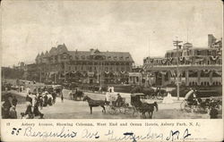 Asbury Avenue Asbury Park, NJ Postcard Postcard Postcard