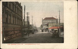 Cor. Bridge & Bay St. Postcard