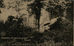 Masters of steel in action France Postcard