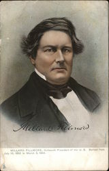 Millard Fillmore Postcard