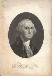 George Washington - Clark's Six Cord Spool Cotton Trade Card