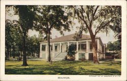 Beauvoir, Home of Jefferson Davis 1907 Jamestown Exposition Postcard Postcard Postcard