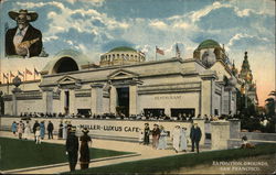 Exposition Grounds - Muller-Luxus Cafe 1915 Panama-Pacific Exposition Postcard Postcard Postcard