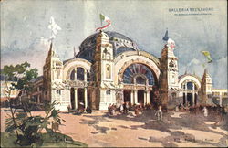 Milan Exposition 1906 - Galeria del Lavoro Postcard