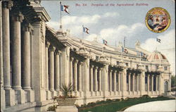 Pergolas of the Agricultural Building Postcard