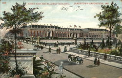 Mines and Metallurgy Building 1907 Jamestown Exposition Postcard Postcard Postcard