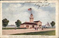 United States Life Saving Station 1907 Jamestown Exposition Postcard Postcard Postcard