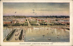 Raleigh Court Postcard