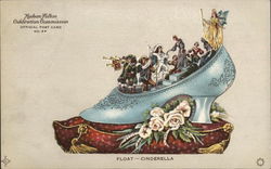 Float - Cinderella 1909 Hudson-Fulton Celebration Postcard Postcard Postcard