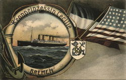 Kronprinzessen Cecille - Bremen Postcard