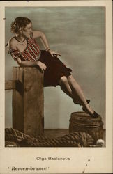 Olga Baclanova Actresses Postcard Postcard